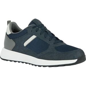 Geox Men's U Molveno A Sneaker, Navy Dk Grey, 6 UK Geox Men's U Molveno A Sneaker, Navy Dk Grey, 6 UK
