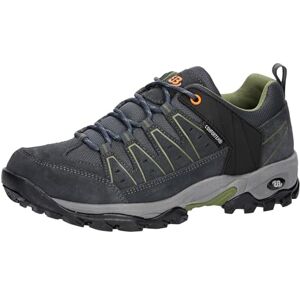 Brütting Men's Mount Pinos Low Trekking Shoes, Anthracite, Green, Orange, 6 UK Brütting Men's Mount Pinos Low Trekking Shoes, Anthracite, Green, Orange, 6 UK