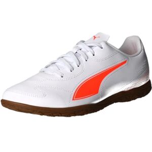 Puma Men's Vitoria II IT Soccer Shoe, White-Glowing RED, 9.5 UK Puma Men's Vitoria II IT Soccer Shoe, White-Glowing RED, 9.5 UK