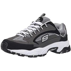 Skechers Men's Stamina Nuovo, Charcoal/Black, 16 Wide Skechers Men's Stamina Nuovo, Charcoal/Black, 16 Wide