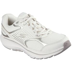 Skechers Women's Go Run Consistent 2.0 Advantage Sneaker, Natural Leather/Gold Trim, 5 UK Skechers Women's Go Run Consistent 2.0 Advantage Sneaker, Natural Leather/Gold Trim, 5 UK