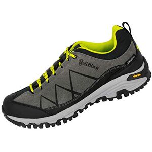 Brütting Unisex Kansas Trekking and Hiking Shoes, Anthracite Black Lemon, 12 UK Brütting Unisex Kansas Trekking and Hiking Shoes, Anthracite Black Lemon, 12 UK
