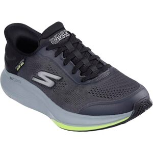 Skechers Men's Hands-Free Slip-ins GO Walk MAX Walker Next Generation Sneaker, Charcoal and Black Textile/Synthetic, 8 UK Skechers Men's Hands-Free Slip-ins GO Walk MAX Walker Next Generation Sneaker, Charcoal and Black Textile/Synthetic, 8 UK