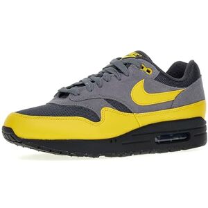 Nike Men's Air Max 1 Essential Sneaker, Anthracite Bright Citron Smoke Grey, 8 UK Nike Men's Air Max 1 Essential Sneaker, Anthracite Bright Citron Smoke Grey, 8 UK