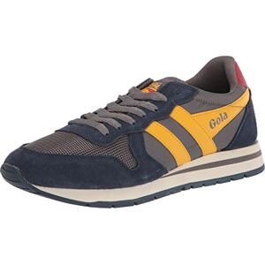 Gola Men's Daytona Sneaker, Ash/Navy/Sun, 6 UK Gola Men's Daytona Sneaker, Ash/Navy/Sun, 6 UK