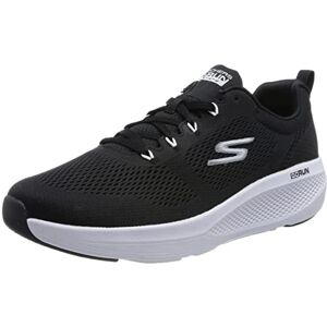 Skechers Men's GO Run Elevate Porous Trainers, Black Textile/Black Synthetic/White Trim, 9 UK Skechers Men's GO Run Elevate Porous Trainers, Black Textile/Black Synthetic/White Trim, 9 UK