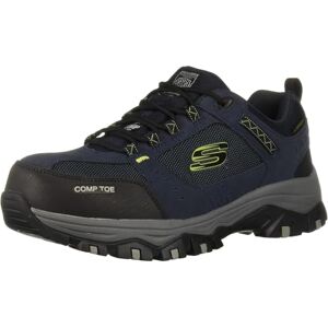 Skechers Men's Greetah Construction Shoe, Navy/Black, 8 M US Skechers Men's Greetah Construction Shoe, Navy/Black, 8 M US