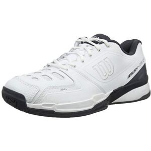 Wilson Unisex Rush Comp Ltr Tennis Shoes, White White Grey, 7 UK Wilson Unisex Rush Comp Ltr Tennis Shoes, White White Grey, 7 UK