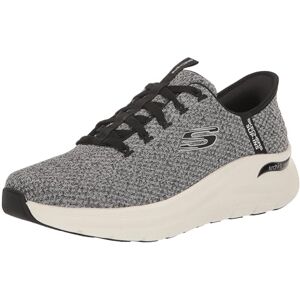 Skechers Extra Wide Fit Hands-Free Slip-ins Arch FIT 2.0 Look Ahead Trainer, Grey, 8 Skechers Extra Wide Fit Hands-Free Slip-ins Arch FIT 2.0 Look Ahead Trainer, Grey, 8