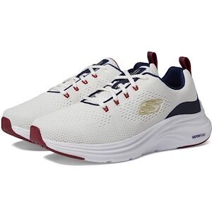 Skechers Men's Vapor Foam Trainers, White Mesh/Synthetic/Navy Red Trim, 6 UK Skechers Men's Vapor Foam Trainers, White Mesh/Synthetic/Navy Red Trim, 6 UK