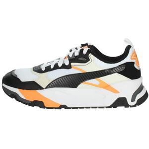 Puma Men Trinity Sneakers, White- Black-Vapor Gray-Clementine, 4 UK Puma Men Trinity Sneakers, White- Black-Vapor Gray-Clementine, 4 UK