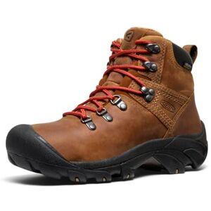 KEEN Women's Pyrenees Mid Height Waterproof Hiking Boots, Syrup, 5 KEEN Women's Pyrenees Mid Height Waterproof Hiking Boots, Syrup, 5