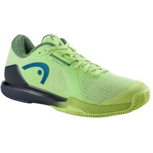 HEAD Sprint Pro 4.0 Clay Men's Tennis Shoes Lime Navy HEAD Sprint Pro 4.0 Clay Men's Tennis Shoes Lime Navy