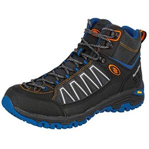 Brütting Unisex Adults' Mount Meloni High Rise Hiking Shoes, Black (Black/Orange/Blue), 10.5 UK Brütting Unisex Adults' Mount Meloni High Rise Hiking Shoes, Black (Black/Orange/Blue), 10.5 UK