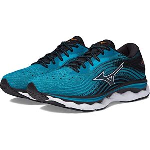 Mizuno Mens Wave Sky 6 Running Shoe, Enamel Blue-White, 11.5 Mizuno Mens Wave Sky 6 Running Shoe, Enamel Blue-White, 11.5