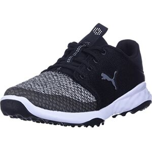 Puma Men's Grip Fusion Sport Golf Shoe, Black-Quiet Shade, 13 UK Puma Men's Grip Fusion Sport Golf Shoe, Black-Quiet Shade, 13 UK