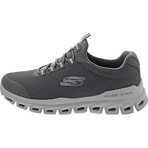 Skechers Men's Glide-Step Sylo Slip-On Sneakers, Charcoal Mesh/Pu, 7 UK Skechers Men's Glide-Step Sylo Slip-On Sneakers, Charcoal Mesh/Pu, 7 UK
