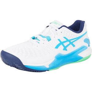 ASICS 1041A375-103 Gel-Resolution 9 Clay Men White/Digital Aqua UK 6 ASICS 1041A375-103 Gel-Resolution 9 Clay Men White/Digital Aqua UK 6