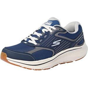 Skechers Men's Go Run Consistent 2.0 Sneaker, Navy Leather/Textile, 8 UK Skechers Men's Go Run Consistent 2.0 Sneaker, Navy Leather/Textile, 8 UK