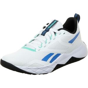 Reebok NFX Trainer Footwear White/Kinetic Blue/Black Male Training Shoes Reebok NFX Trainer Footwear White/Kinetic Blue/Black Male Training Shoes