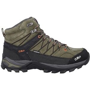 CMP Mens Rigel Mid Trekking Shoes Wp, Olive-Flame UK 11 CMP Mens Rigel Mid Trekking Shoes Wp, Olive-Flame UK 11
