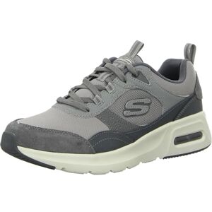 Skechers Men's Skech-AIR Court Homegrown Trainers, Grey Suede/Mesh/Duraleather/Trim, 6.5 UK Skechers Men's Skech-AIR Court Homegrown Trainers, Grey Suede/Mesh/Duraleather/Trim, 6.5 UK