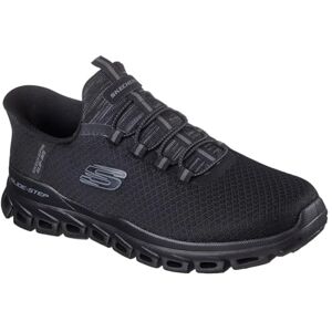 Skechers Men's Glide-Step Noxus Slip-On Sneakers, Black Mesh/Pu, 11 UK Skechers Men's Glide-Step Noxus Slip-On Sneakers, Black Mesh/Pu, 11 UK