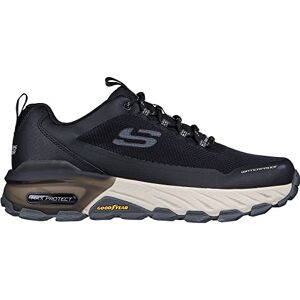 Skechers Men's Max Protect Fast Track Sneaker, Black Synthetic/Mesh/Gray Trim, 8 UK Skechers Men's Max Protect Fast Track Sneaker, Black Synthetic/Mesh/Gray Trim, 8 UK