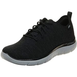 Skechers Men's Summit Doharis Sneakers, Black Knit Trim, 7.5 UK Skechers Men's Summit Doharis Sneakers, Black Knit Trim, 7.5 UK