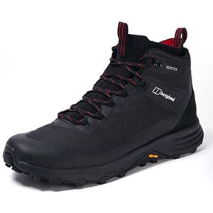 Berghaus Men's Vc22 Multisport Gore-Tex Mid-Ankle Walking Hiking Boots Durable Waterproof Breathable Vibram, Black/Red, 11 Berghaus Men's Vc22 Multisport Gore-Tex Mid-Ankle Walking Hiking Boots Durable Waterproof Breathable Vibram, Black/Red, 11