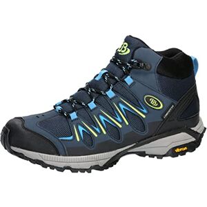 Brütting Unisex Expedition Mid Walking Shoes, Navy Blue Lemon, 9 UK Brütting Unisex Expedition Mid Walking Shoes, Navy Blue Lemon, 9 UK