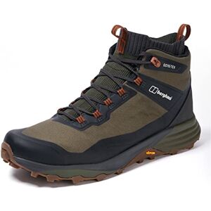 Berghaus Men's Vc22 Multisport Gore-Tex Mid-Ankle Walking Hiking Boots Durable Waterproof Breathable Vibram, Dark Brown/Dark Green, 12 Berghaus Men's Vc22 Multisport Gore-Tex Mid-Ankle Walking Hiking Boots Durable Waterproof Breathable Vibram, Dark Brown/Dark Green, 12