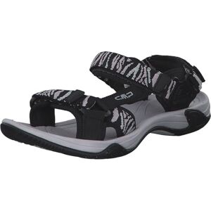 CMP HAMAL WOMEN'S HIKING SANDAL NERO-PALE ROSE UK 7 CMP HAMAL WOMEN'S HIKING SANDAL NERO-PALE ROSE UK 7