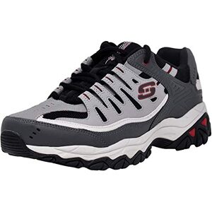 Skechers - Afterburn M. Fit - Charcoal/Black - Men - Shoes Skechers - Afterburn M. Fit - Charcoal/Black - Men - Shoes