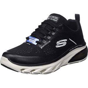 Skechers Men's 232535 BKW Trainers, Black Mesh/Synthetic/White Trim, 9 UK Skechers Men's 232535 BKW Trainers, Black Mesh/Synthetic/White Trim, 9 UK