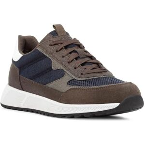Geox Men's U Molveno B Sneaker, Dk Olive Navy, 10 UK Geox Men's U Molveno B Sneaker, Dk Olive Navy, 10 UK