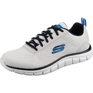 Skechers Men's Track Ripkent Trainers, White, 8.5 UK Skechers Men's Track Ripkent Trainers, White, 8.5 UK