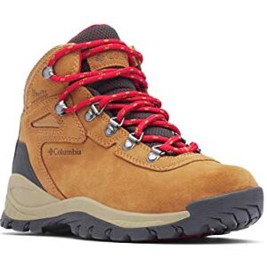 Columbia Women's Newton Ridge Plus Waterproof Amped Hiking Boot, Brown Elk X Mountain Red, 5 UK Columbia Women's Newton Ridge Plus Waterproof Amped Hiking Boot, Brown Elk X Mountain Red, 5 UK