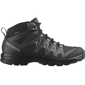 Salomon X Braze Mid Gore-Tex Waterproof Men's Outdoor Shoes, Hiking Essentials, Athletic Design, and Versatile wear, Black, 11.5 Salomon X Braze Mid Gore-Tex Waterproof Men's Outdoor Shoes, Hiking Essentials, Athletic Design, and Versatile wear, Black, 11.5