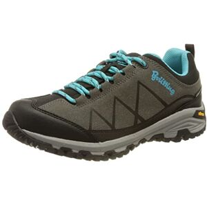 Brütting Kansas, Cross Country Running Shoe, grau/Schwarz/türkis, Brütting Kansas, Cross Country Running Shoe, grau/Schwarz/türkis,