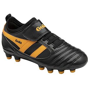 Gola Ceptor MLD QF Football Shoe, Black/Sun, 10 UK Child Gola Ceptor MLD QF Football Shoe, Black/Sun, 10 UK Child