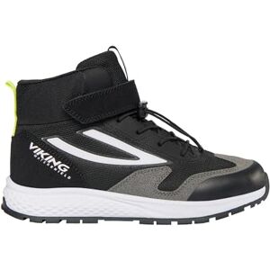 Viking Century Mid WP 1V SL Walking Shoes, Black/Lime, 5 UK Viking Century Mid WP 1V SL Walking Shoes, Black/Lime, 5 UK