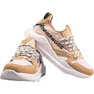 Boss Men's Trfrba100232 Sneaker, White, 8 UK Boss Men's Trfrba100232 Sneaker, White, 8 UK