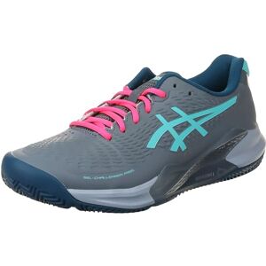 ASICS Men's Gel-Challenger 14 Padel Sneaker, Metropolis/Energy Aqua, 6 UK ASICS Men's Gel-Challenger 14 Padel Sneaker, Metropolis/Energy Aqua, 6 UK