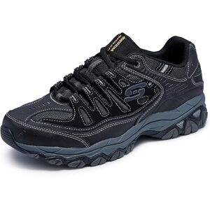 Skechers Men's Afterburn M. Fit, Black/Charcoal, 10.5 UK X-Wide Skechers Men's Afterburn M. Fit, Black/Charcoal, 10.5 UK X-Wide