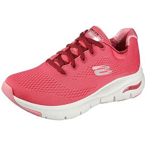 Skechers Women's Arch Fit Big Appeal Sneaker,Rose Mesh / Burgundy Trim,8 UK Skechers Women's Arch Fit Big Appeal Sneaker,Rose Mesh / Burgundy Trim,8 UK