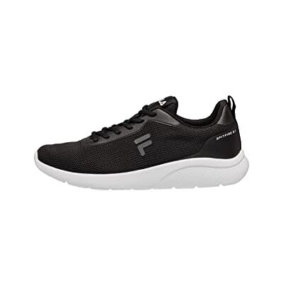 Fila Men's Spitfire Running Shoe, Black-White, 7 UK Fila Men's Spitfire Running Shoe, Black-White, 7 UK