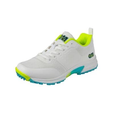 Gunn & Moore GM Rubber Cricket Shoes Aion All Rounder Breathable Lightweight Seamless Engineered Knitted Mesh Upper 2-Tone TPU Outsole Size UK 10 EU 44.5 Approx Foot Length 279 mm Gunn & Moore GM Rubber Cricket Shoes Aion All Rounder Breathable Lightweight Seamless Engineered Knitted Mesh Upper 2-Tone TPU Outsole Size UK 10 EU 44.5 Approx Foot Length 279 mm