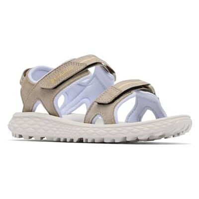 Columbia Konos Hiker 2-Strap Hiking Sandal - Canvas Tan Snowdrift Size 10 UK - Women Columbia Konos Hiker 2-Strap Hiking Sandal - Canvas Tan Snowdrift Size 10 UK - Women