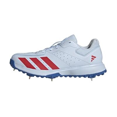 adidas Men's Howzat Spike, Crystal Sky/Pure Ruby/Bright Royal, 12 UK adidas Men's Howzat Spike, Crystal Sky/Pure Ruby/Bright Royal, 12 UK